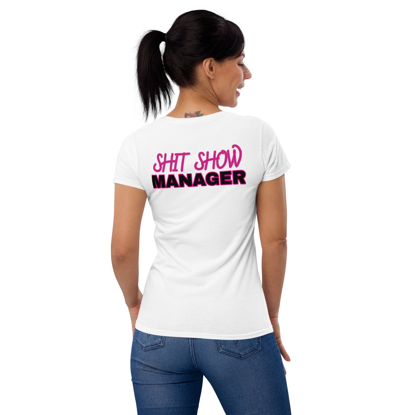 SHIT SHOW MANAGER - Women's short sleeve t-shirt